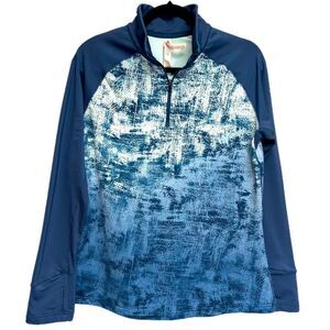 Adidas Glacier Half-Zip Pullover Sweater Size XL Snug Fit